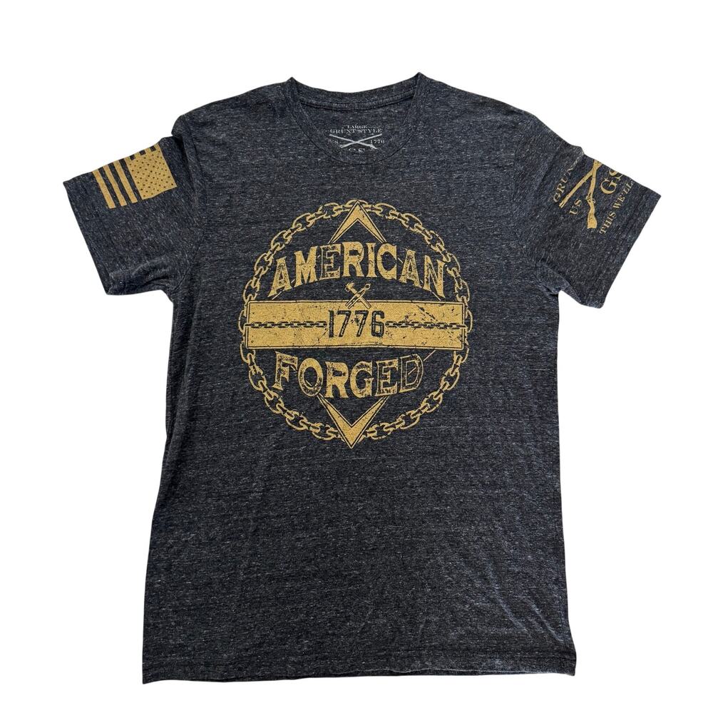 Grunt Style American Forged 1776 T-Shirt Men’s Size Large